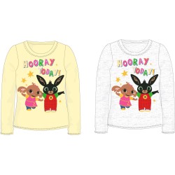 T-shirt à manches longues Bing Hooray pour enfants de 2 à 6 ans