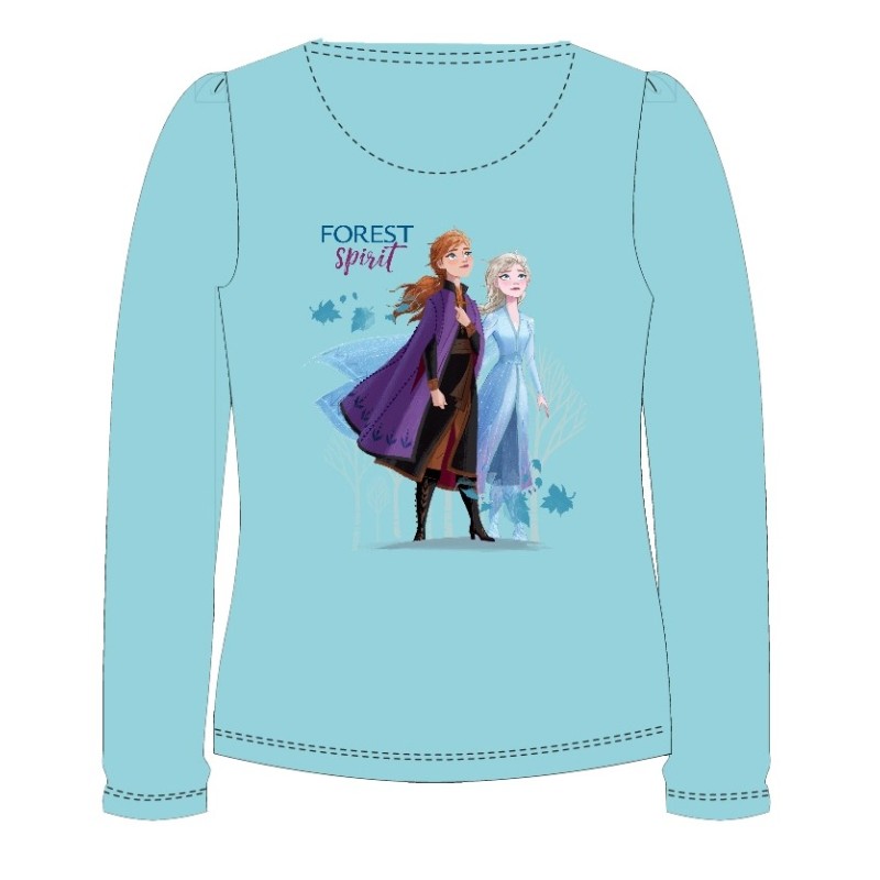 T-shirt à manches longues pour enfants Disney Frozen, haut 104-134 cm