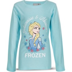 T-shirt à manches longues pour enfants Disney Frozen, haut 98-128