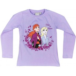 T-shirt à manches longues pour enfants Disney Frozen, haut 98-128