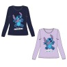 Disney Lilo i Stitch Niewygodna Zima Dziecięcy T-shirt z Długim Rękawem 6-12 lat