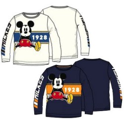 T-shirt long pour enfants Disney Mickey 1928, haut 3-8 ans