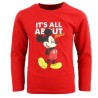 T-shirt à manches longues Disney Mickey All About Kids 98-128 cm