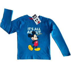 T-shirt à manches longues Disney Mickey All About Kids 98-128 cm