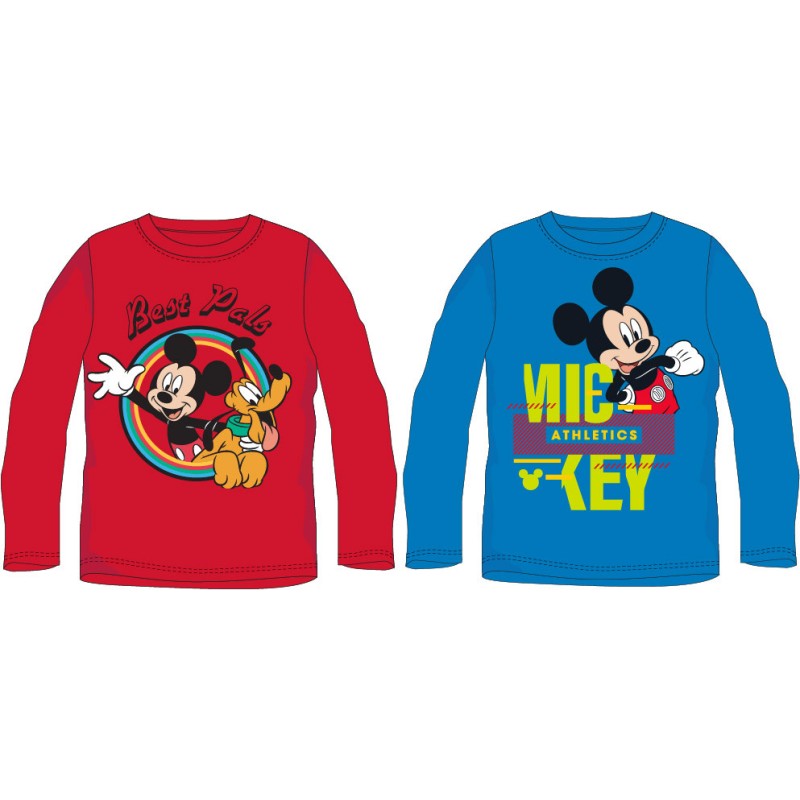 Disney Mickey koszulka dla dzieci z długim rękawem 98-128 cm