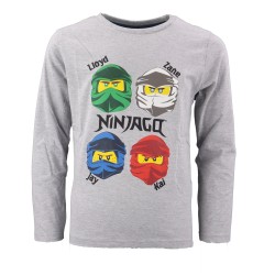 T-shirt à manches longues pour enfants Lego Ninjago, haut 3-8 ans