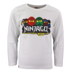 T-shirt à manches longues pour enfants Lego Ninjago, 3 à 8 ans