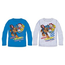 T-shirt à manches longues pour enfants Paw Patrol Work Together, haut 98-128 cm