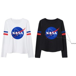 T-shirt à manches longues pour enfants de la NASA 128-158 cm