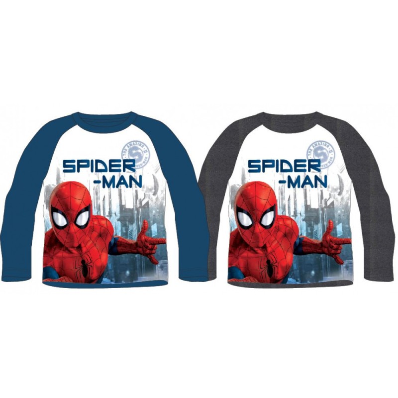 T-shirt manches longues Spiderman pour enfant 104-134 cm