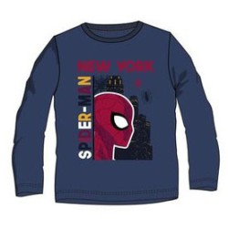 T-shirt à manches longues Spiderman New York pour enfants, haut de 3 à 8 ans