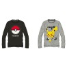 T-shirt à manches longues pour enfants Pokémon, haut 8-14 ans