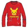 T-shirt à manches longues pour enfants Pokémon Paint, taille 6-12 ans.