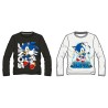 T-shirt à manches longues pour enfants Sonic the Hedgehog, 6 à 12 ans