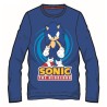 T-shirt à manches longues pour enfants Sonic the Hedgehog Spiral, haut 6-12 ans