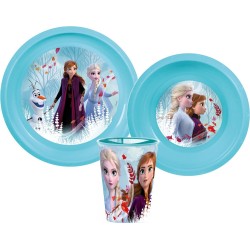 Disney Frozen dinner set, plastic set