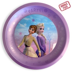 Disney Frozen Wind micro premium plastic dinner plate set of 4 21 cm