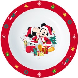 Assiette micro-creuse Disney Mickey Disney Minnie et Mickey