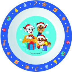 Micro assiette creuse de Noël Paw Patrol