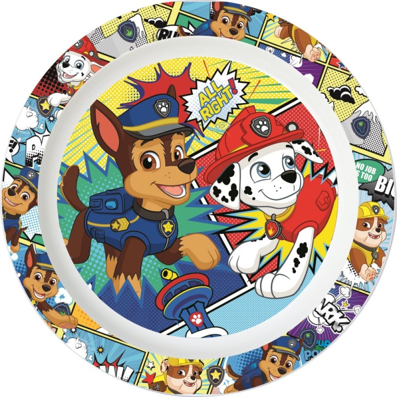 Paw Patrol micro dinner plate