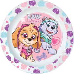 Micro assiette plate Paw Patrol