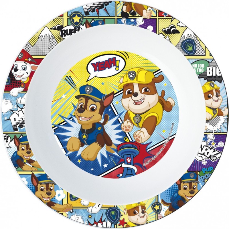 Paw Patrol micro deep plate