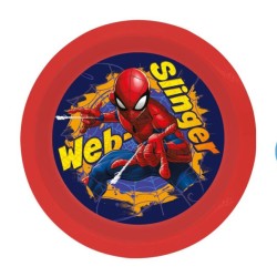 Assiette en plastique Spiderman Web-Slinger