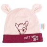 Ensemble bonnet et bonnet pour bébé Disney Bambi 2 pièces