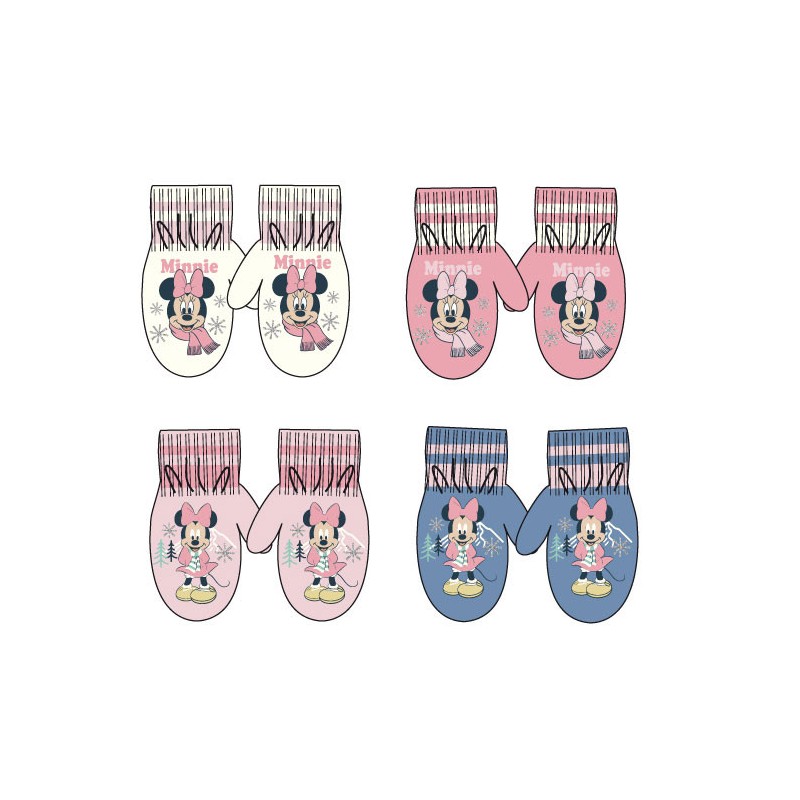 Gants pour bébé Disney Minnie Mountain