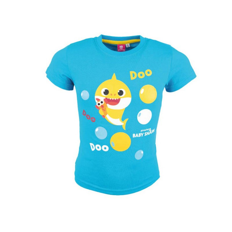 T-shirt court pour enfant Baby Shark Doo, haut 104 cm