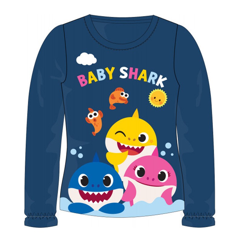 T-shirt à manches longues pour enfants Baby Shark 104 cm