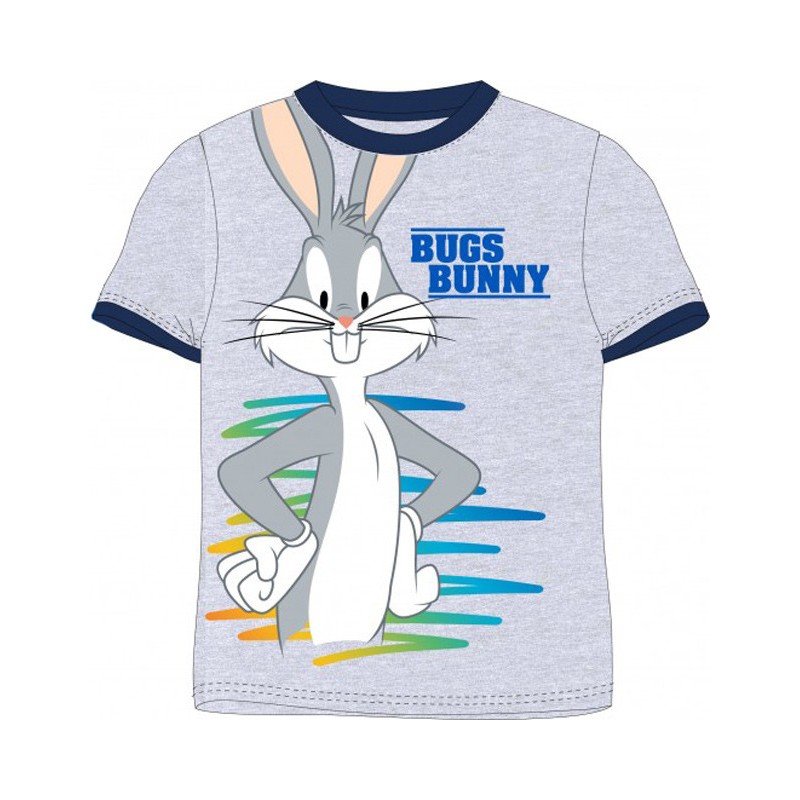 T-shirt court pour enfant Looney Tunes, haut 128 cm