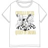 Disney 101 Dalmatians Cruella  women's short t-shirt, top L