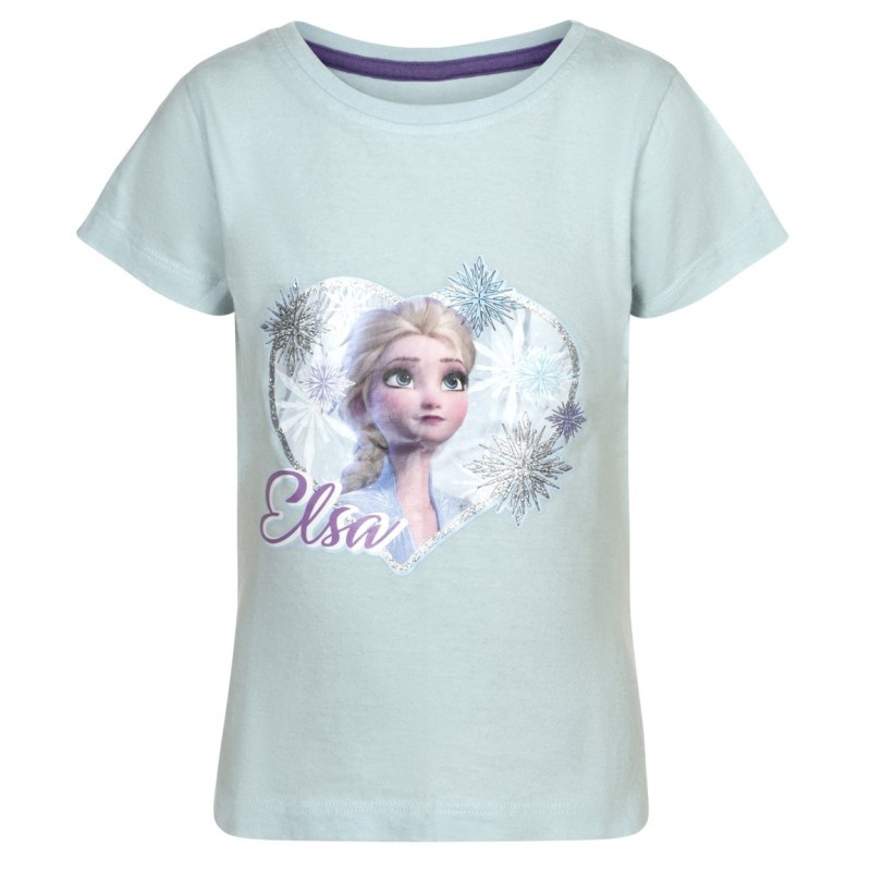 T-shirt manches courtes enfant Disney Frozen, haut 98/104 cm