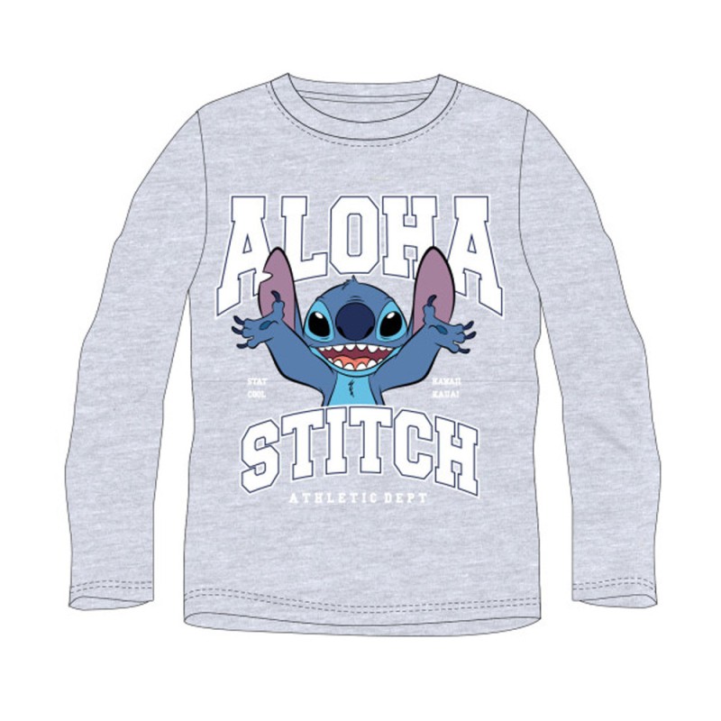 Haut à manches longues pour enfants Disney Lilo et Stitch Athletic 116 cm