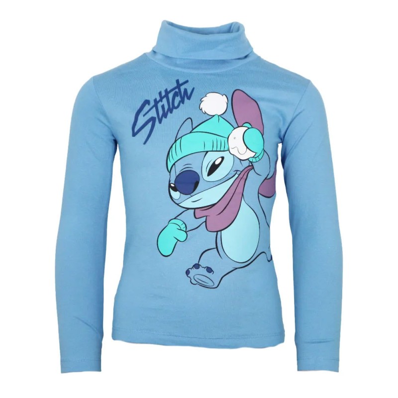 T-shirt d'hiver à manches longues pour enfants Disney Lilo et Stitch, 3 ans