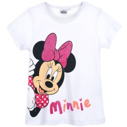 T-shirt à manches courtes Disney Minnie pour enfants de 3 ans