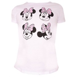 T-shirt court femme Disney Minnie, haut L