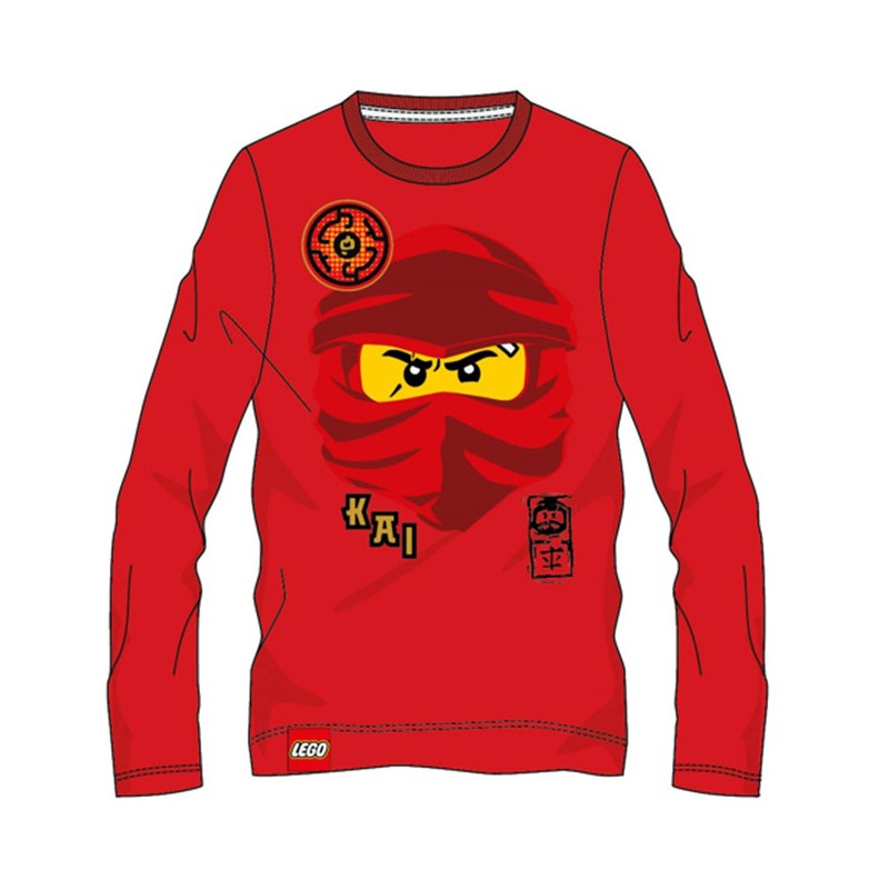 Lego Ninjago Long Sleeve Kids Shirt, Top 6 years