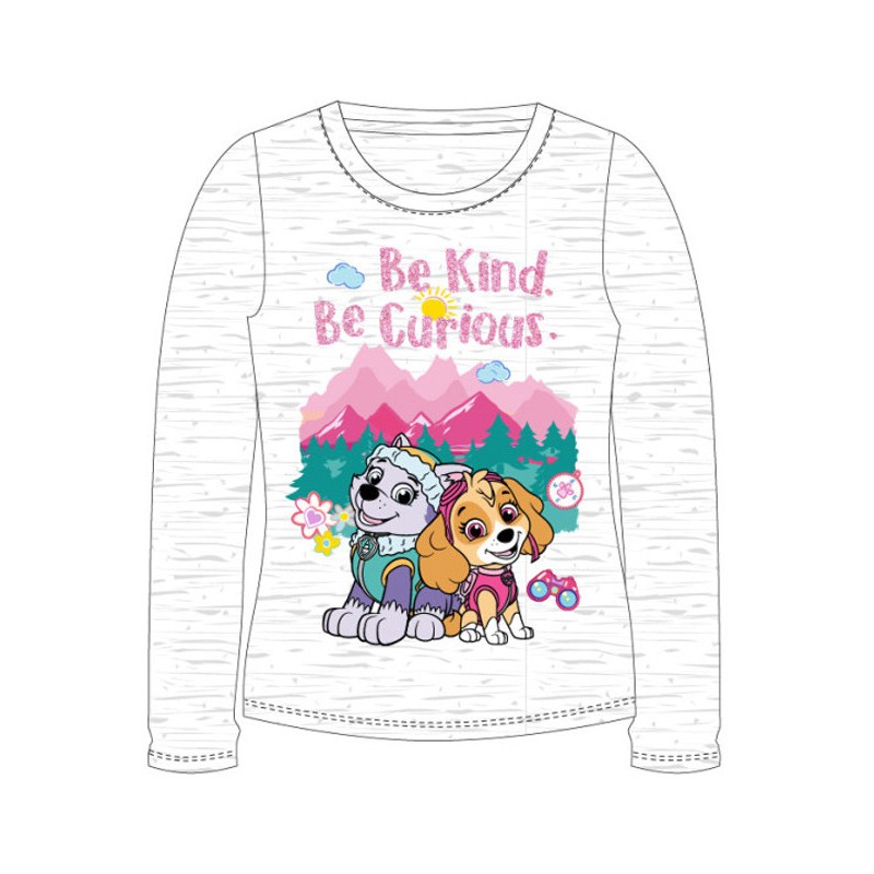 T-shirt à manches longues pour enfants Paw Patrol Be Kind, haut 98 cm