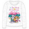 T-shirt à manches longues pour enfants Paw Patrol Be Kind, haut 98 cm