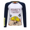 T-shirt à manches longues noir pour enfant Paw Patrol, haut 110 cm