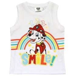 T-shirt à manches courtes pour enfants Paw Patrol, haut 3 ans