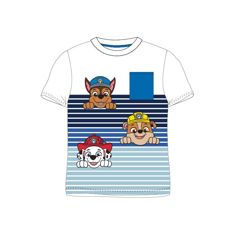 T-shirt court pour enfant Paw Patrol, haut 4 ans