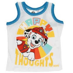 T-shirt à manches courtes pour enfants Paw Patrol, haut 4 ans