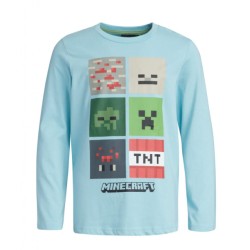 Minecraft Blockbuster children's long-sleeve top, 8 years