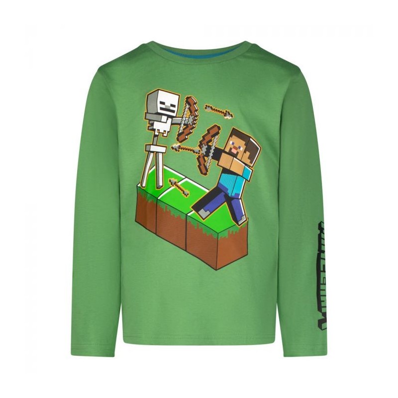 Minecraft BOOM! children's long-sleeved shirt, top 6 years