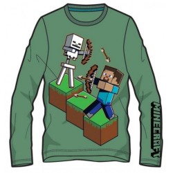 Minecraft BOOM! children's long-sleeved shirt, top 6 years