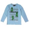 T-shirt à manches longues Minecraft Creeper pour enfants, Top 10 ans