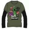 Minecraft children's long sleeve shirt, top 6 years